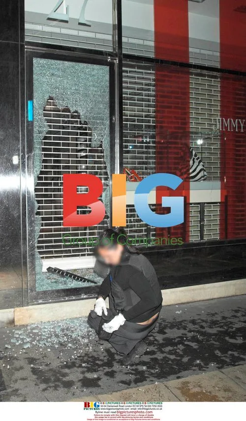 West End "designer label" smash and grab raid