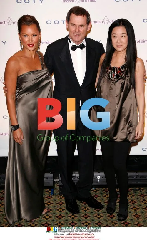 Vanessa Williams, Bernd Beetz and Vera Wang at March of Dimes Beauty Ball