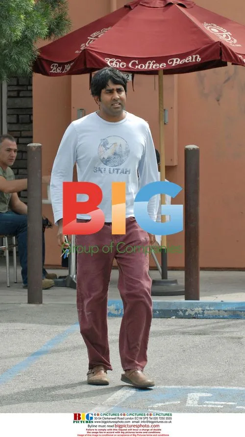 Jay Chandrasekhar at Coffee Bean in LA