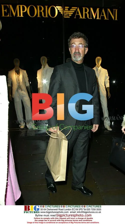 Eddie Jordan at Emporio Armani party