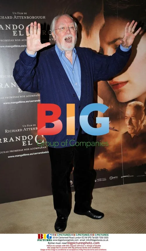 Mischa Barton and Richard Attenborough Promote Film