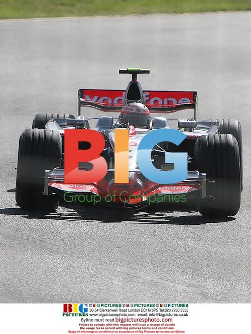 Heikki Kovalainen's McLaren at Australian GP Practice