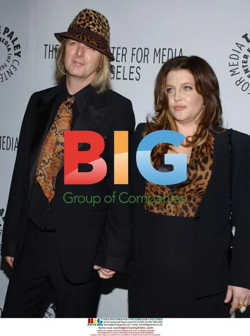 Lisa Marie Presley and Michael Lockwood at Elvis '68 Celebration