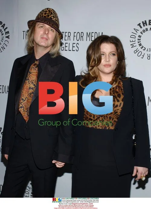 Lisa Marie Presley and husband Michael Lockwood