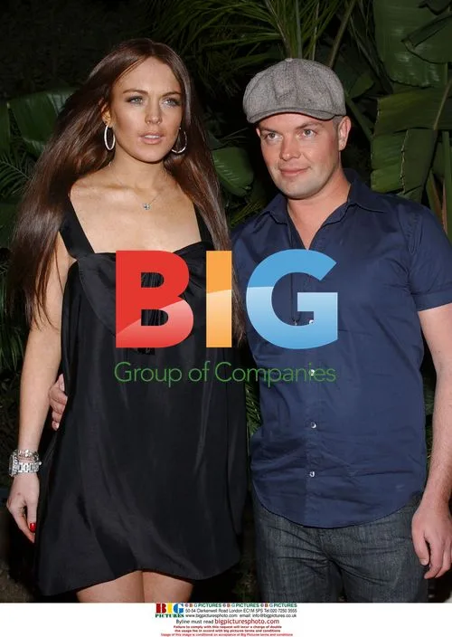 Lindsay Lohan and Claus Hjelmbak at Mansion Party
