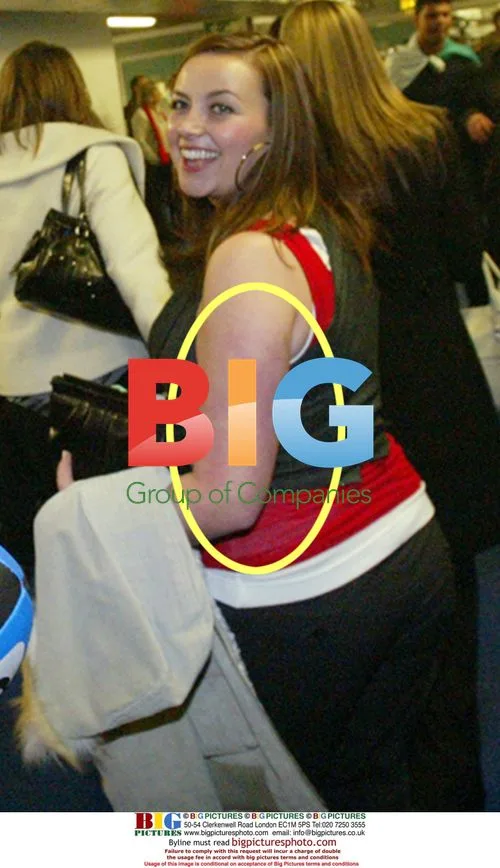 Charlotte Church at Rugby Match in Cardiff