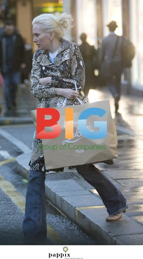 Normandie Keith shopping in London