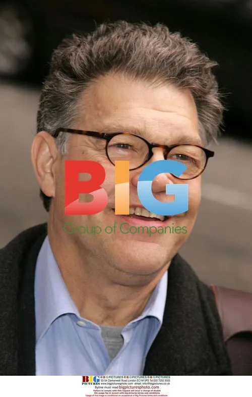 Al Franken arrives for 'The Late Show'