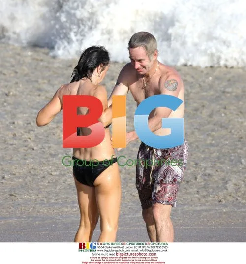 John McEnroe and Patty Smyth in St Barth