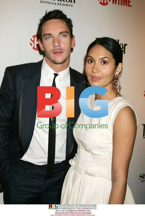 Jonathan Rhys Meyers and Reena Hammer at Tudors Premiere