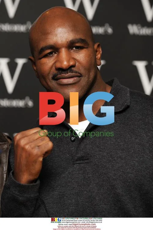 Evander Holyfield book signing in London