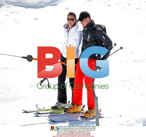 Prince William and Kate Middleton Skiing in Klosters