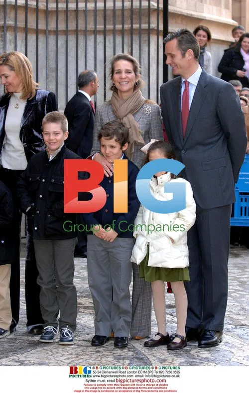 Spanish Royal Family at Easter Mass