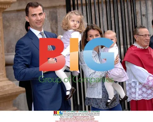 Spain's Royal Family at Easter Mass