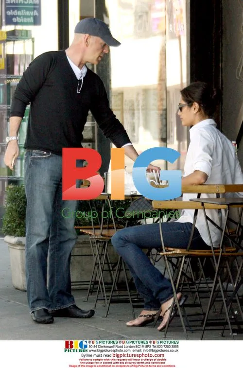 Bruce Willis and girlfriend Emmy Heming shopping in LA