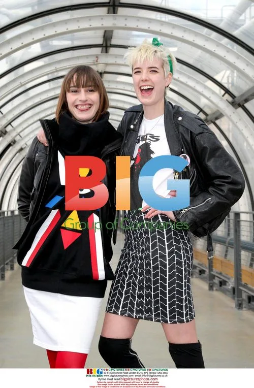 Yelle and Agyness Deyn at Reebok Freestyle Cities Launch
