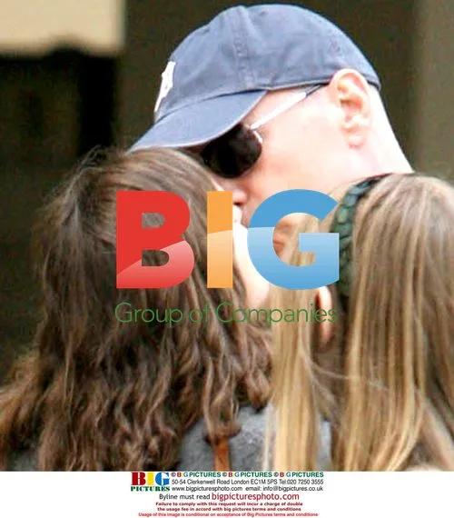 Tallulah Willis and Bruce Willis with Emmy Heming