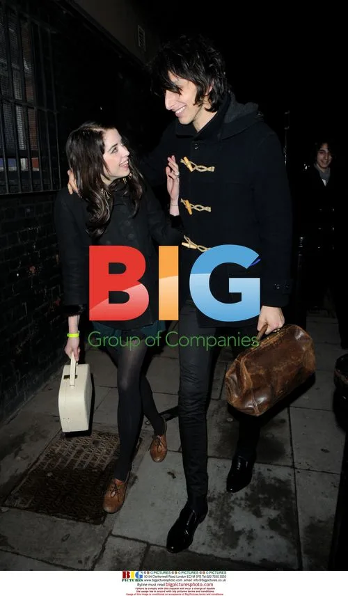 Peaches Geldoof and Faris Badwan in London