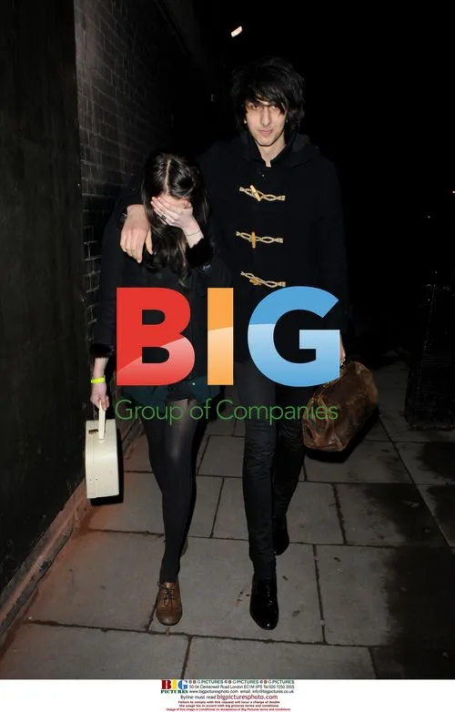 Peaches Geldoff and Faris Badwan