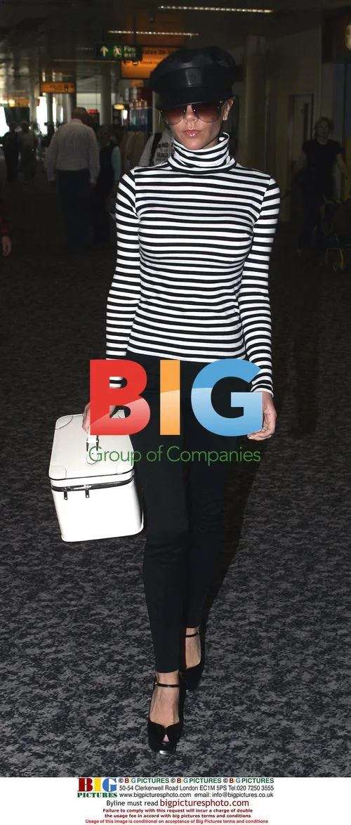 Victoria Beckham at Heathrow