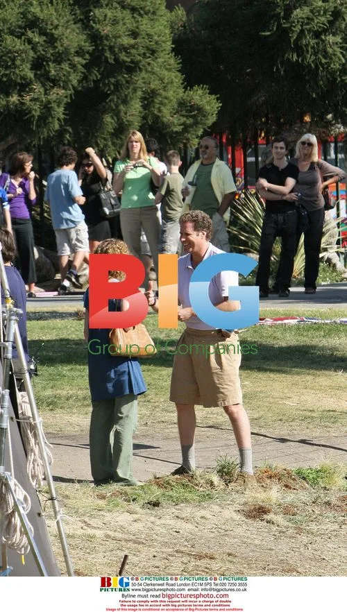 Will Ferrell on 'Land of the Lost' film set