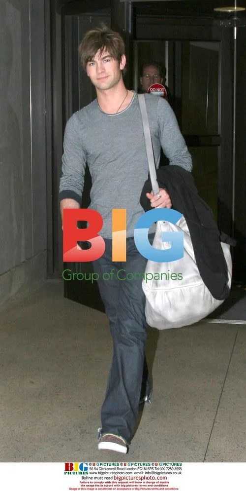 Chace Crawford at LAX Airport