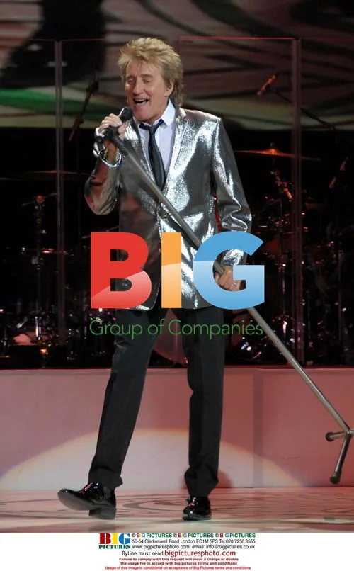 Rod Stewart Performs in Guadalajara