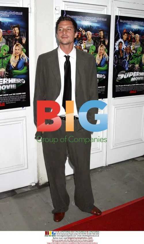 Simon Rex at "Superhero Movie" Premiere