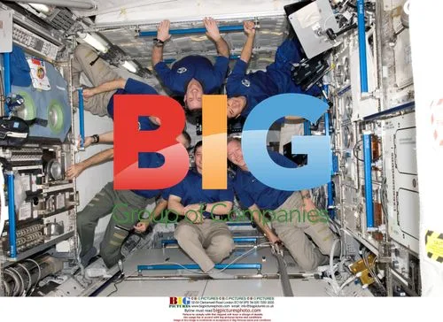 STS-123 Crew on the ISS