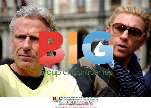 Boris Becker and Bjrn Borg Tour Madrid Old Town