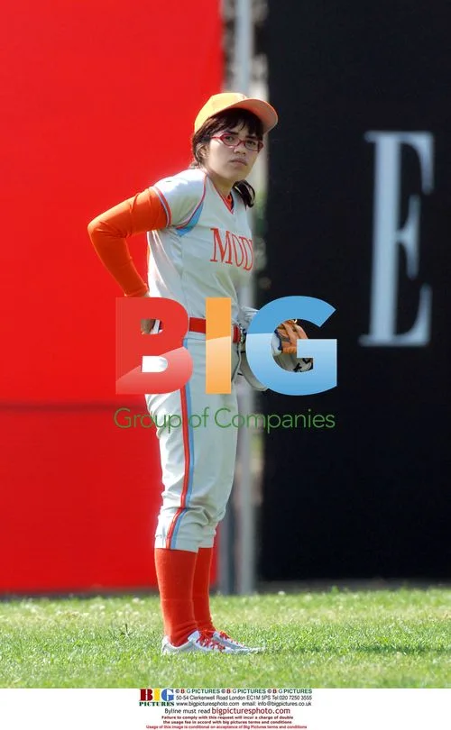 Ugly Betty Cast Filming Baseball Game