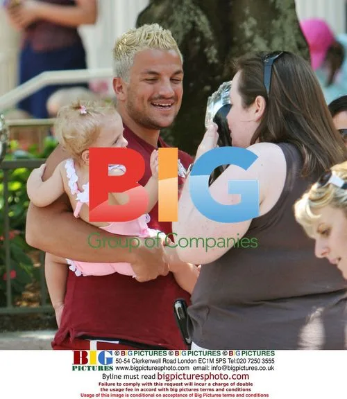 Katie Price and Peter Andre at Disney World