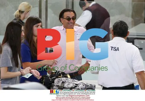 Andy Garcia Family Departs LAX