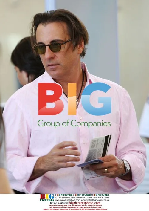 Andy Garcia and Family Depart LAX