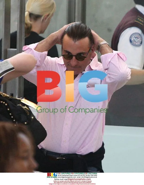 Andy Garcia Departs LAX With Family