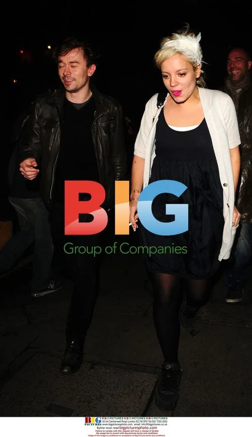 Lily Allen at Groucho Club