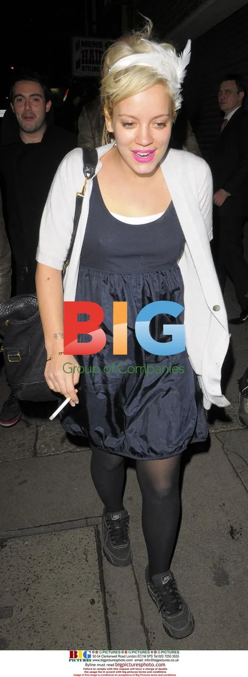 Lily Allen's Night Out with Love Interests