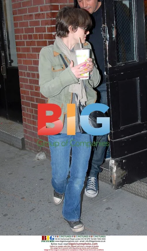 Winona Ryder leaves Marc Jacobs store in Soho