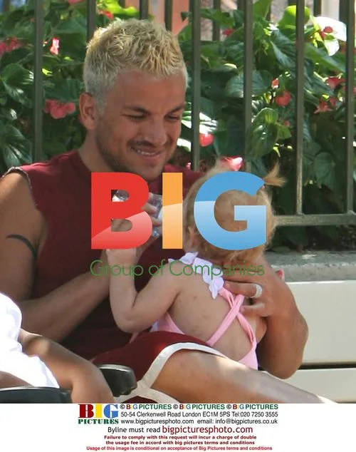 Katie Price, Peter Andre and Family at Disney World