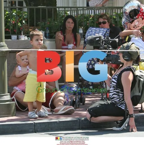 Katie Price and family at Disney World