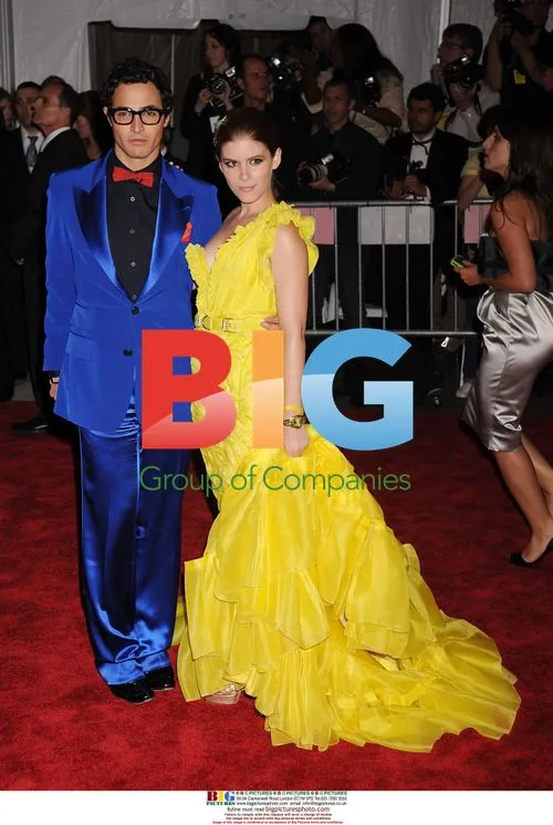 Zac Posen and Kate Mara at Met Gala 2008