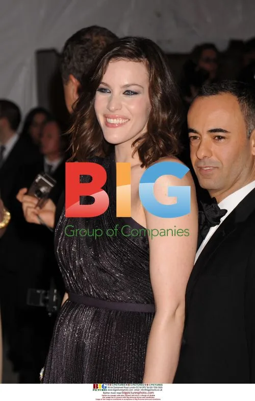 Liv Tyler and Francisco Costa at Met Gala
