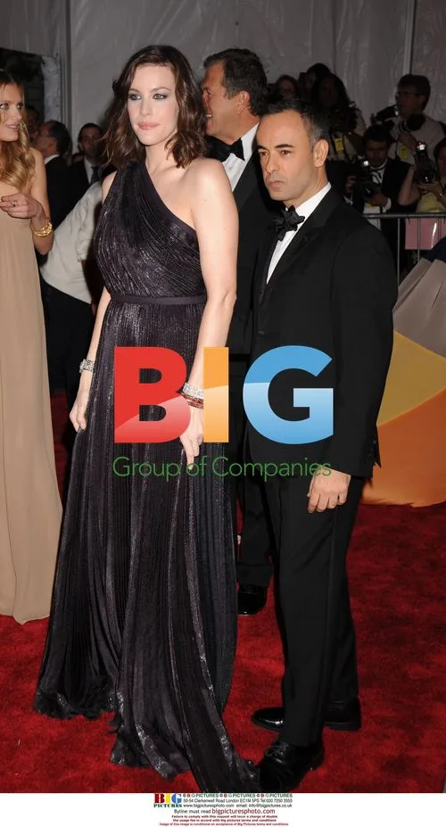 Liv Tyler and Francisco Costa at Met Gala