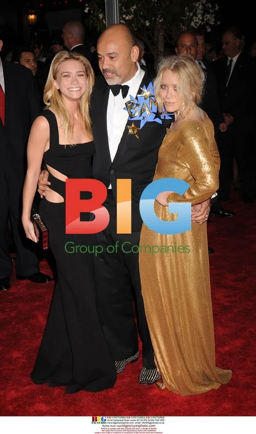 Olsen Twins, Louboutin at Met Gala
