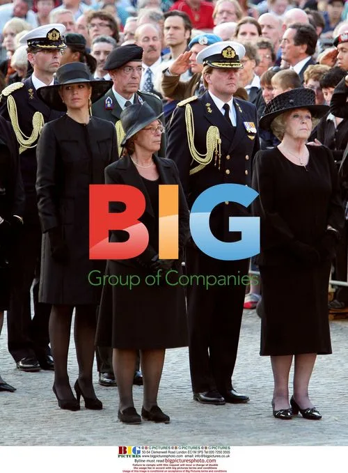 The Royal Family of The Netherlands at National Commemoration