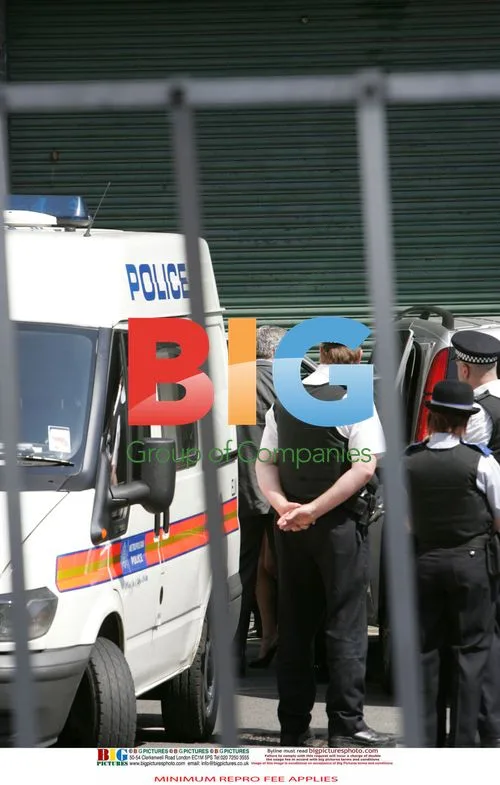 Amy Winehouse Arrives at London Police Station