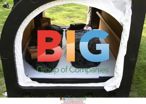 Press launch of myhab eco camping solution