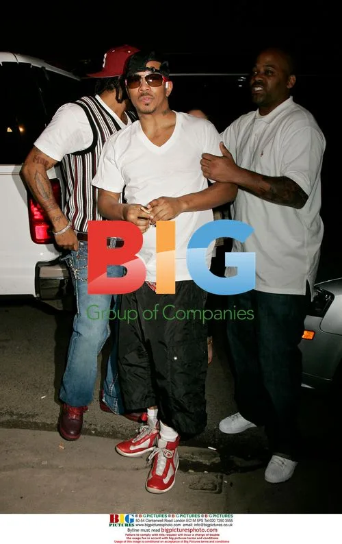 Chink, Damon Dash and Jim Jones at Agent Provocateur event