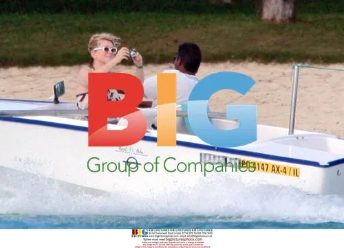 Catherine Deneuve on holiday in Mauritius