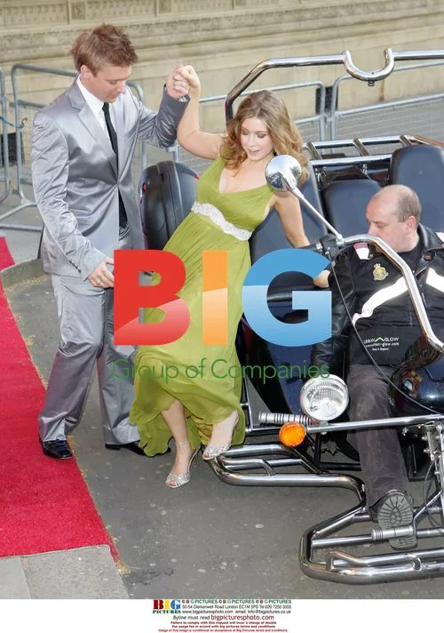 Hayley Westenra and Jonathan Ansell at Classical Brit Awards 2008